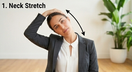Daily Stretching Routine for Desk Workers 1