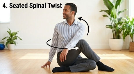 Daily Stretching Routine for Desk Workers 4