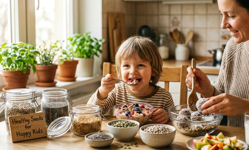 Can Children After 2 and Less Than 10 Eat Seeds? healthy seeds for kids.jpg