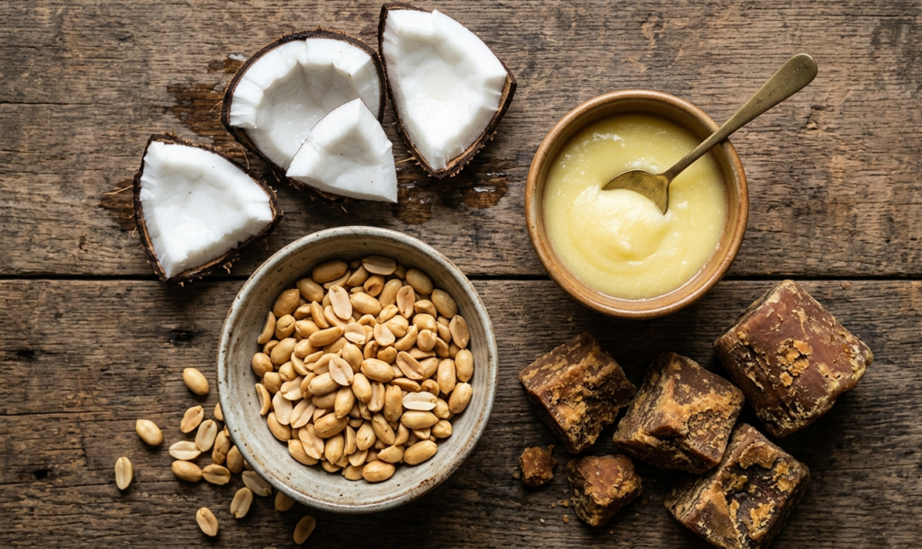 nutritional benefits of coconut peanut ghee and jaggery.jpg