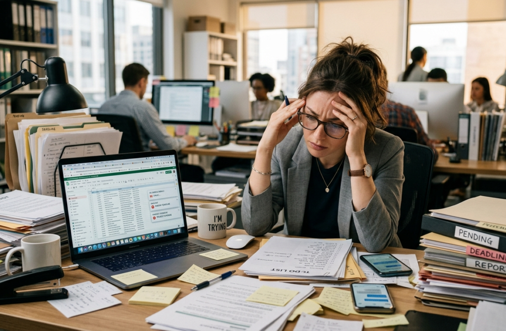 How to Avoid Burnout at Work work burnout stress office.jpg