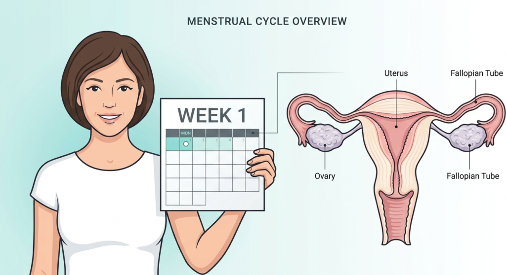 pregnancy week 1 symptoms and changes