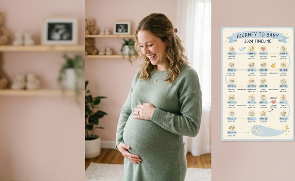 Pregnancy Week 5 to Week 40 Guide: A Complete Week by Week Pregnancy Journey for Moms to Be pregnancy week 5 to week 40